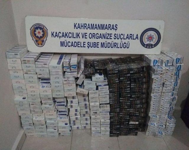 Kahramanmaraş’ta Kaçak Sigara Operasyonu