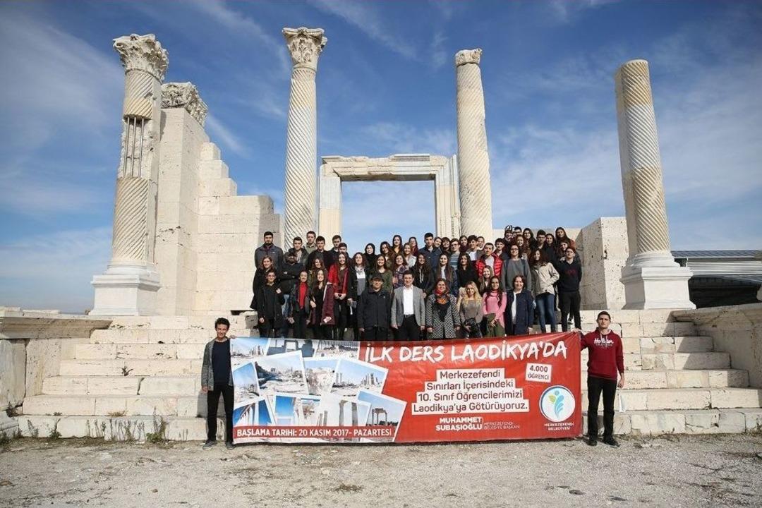 Merkezefendi Belediyesi 4 Bin &Ouml;ğrenciyi Tarihle Buluşturacak