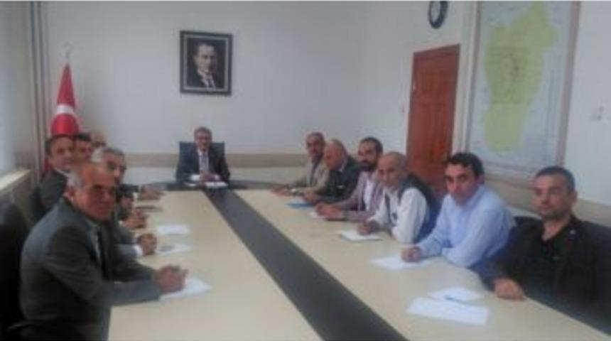 Beypazarı’nda Seçim Güvenliği Toplantısı