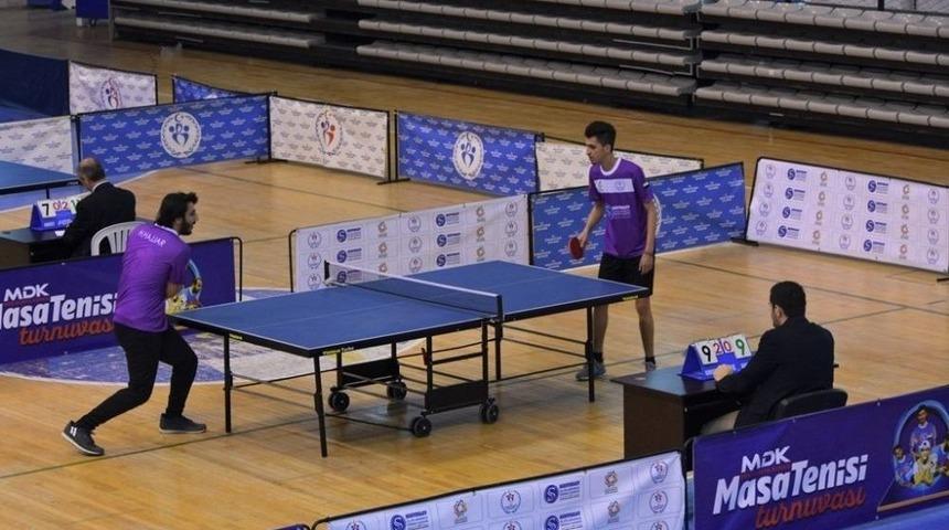Om&uuml;&rsquo;de 3. Uluslararası Masa Tenisi Turnuvası Başladı