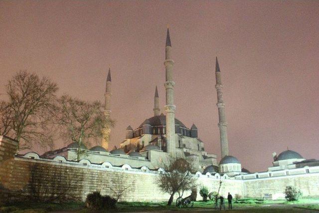 Tarihi Selimiye Camii’nde ‘iklim Değişikliği’ Eylemi