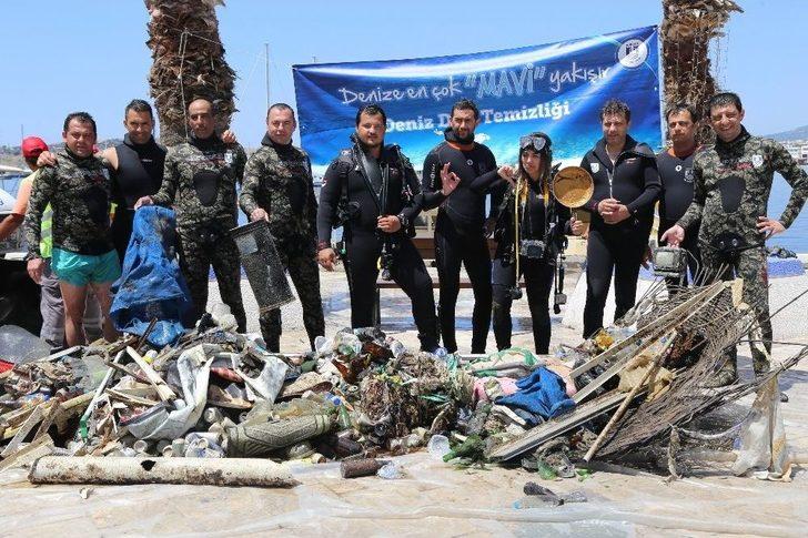 19 Koyda Gerçekleşen Deniz Dibi Temizlik Çalışmaları Sona Erdi G1