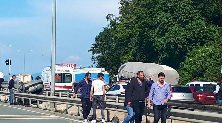 Rize’de Trafik Kazası: 1 Ölü, 2 Yaralı