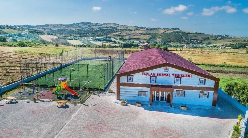 Taflan Sosyal Tesisleri B&ouml;lgeye Hareket Kazandırdı