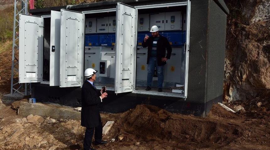 Kabad&uuml;z&rsquo;de Elektrik Hatları Yenileniyor