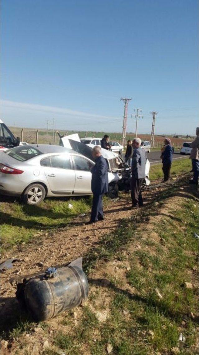 Mardin’de Trafik Kazası: 4 Yaralı