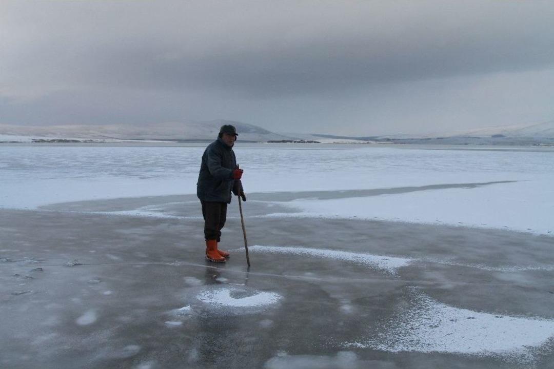 Aktaş G&ouml;l&uuml; Dondu