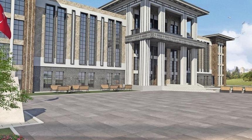 Gaziosmanpaşa Hükümet Konağı İle Altyapı Ve Çevre Düzenleme Projesinin İhalesi Yapıldı