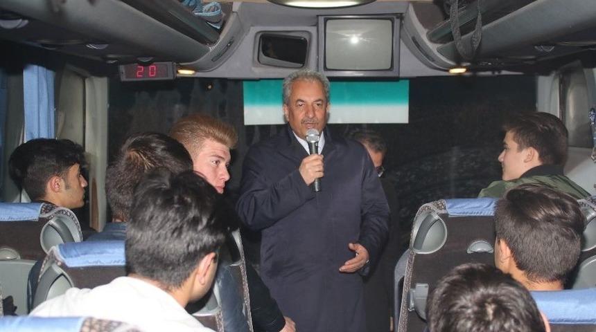 Akşehir&rsquo;de &Ccedil;anakkale Gezisinin İkinci Kafilesi De Uğurlandı