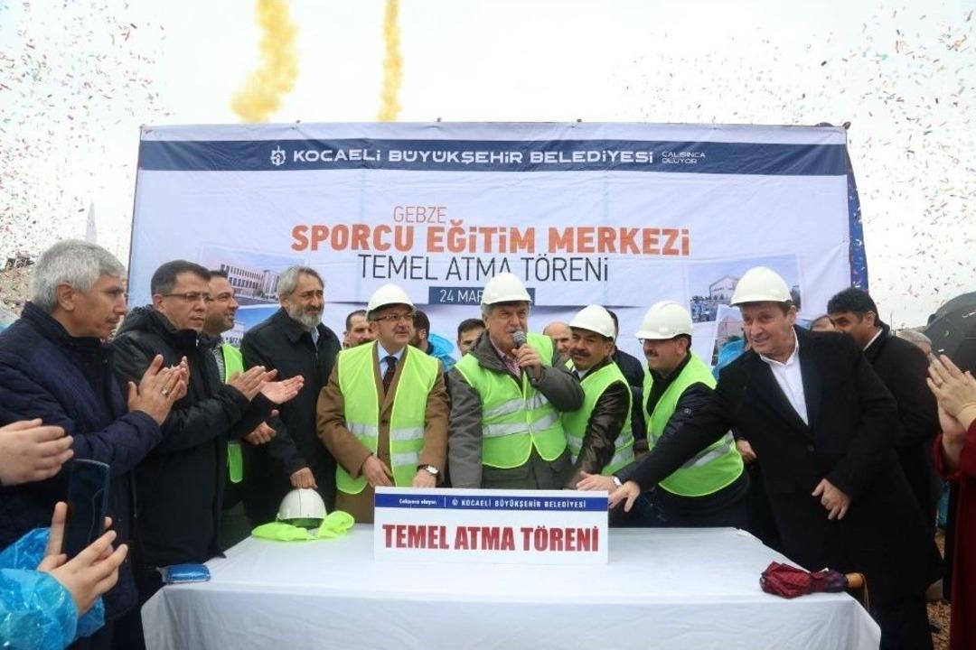 Gebze Sporcu Eğitim Merkezi&rsquo;nin Temeli Atıldı