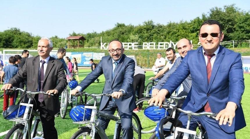 Kartepeli &Ouml;ğretmenler Bisikletleri İle Buluştu