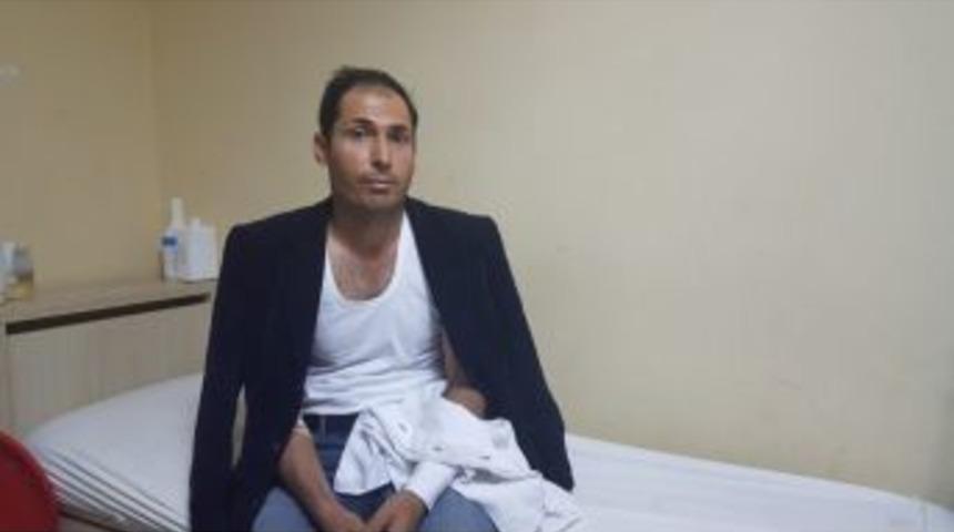 Komşusunun K&ouml;peği Hastanelik Etti