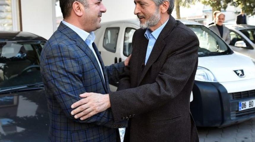 Başkan Tuna, Başkan Ercan&rsquo;ı Ziyaret Etti