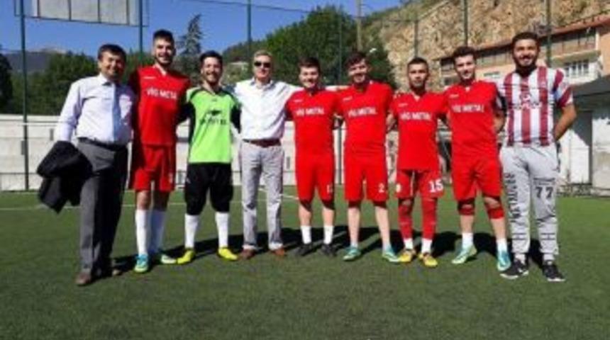 Şaphane&rsquo;de Futbol Turnuvası Sona Erdi