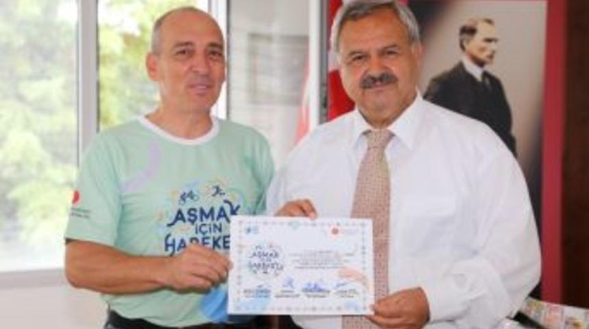 Kaymakam &Ouml;ner&rsquo;e Beyazay Teşekk&uuml;r&uuml;