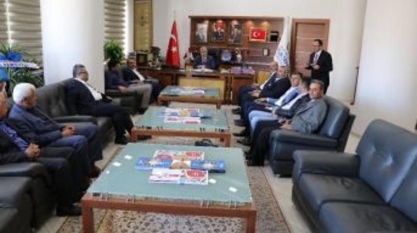 M&uuml;siad Y&ouml;netiminden Polat&rsquo;a Hayırlı Olsun Ziyareti