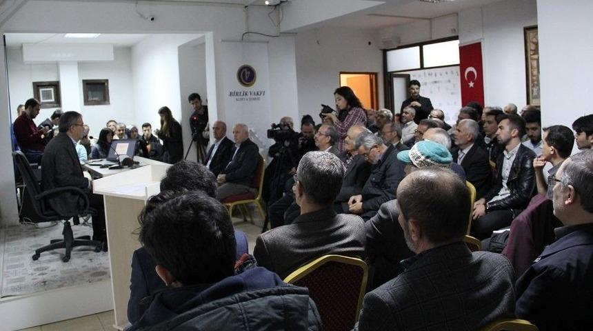 Rekt&ouml;r Şahin&rsquo;den, &lsquo;bilginin Kaynağı Ve Y&uuml;ksek &Ouml;ğrenim&rsquo; Konferansı