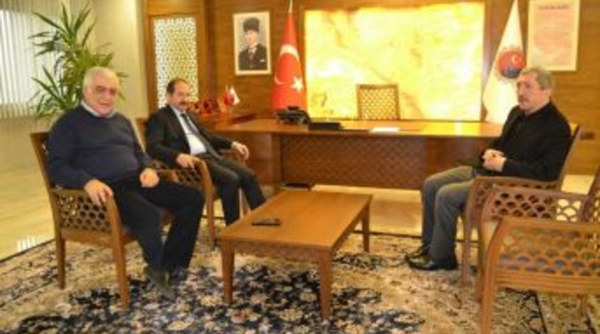 Kardemir Aş. Y&ouml;netim Kurulu Başkanı &Ouml;z&rsquo;den Vergili&rsquo;ye Ziyaret