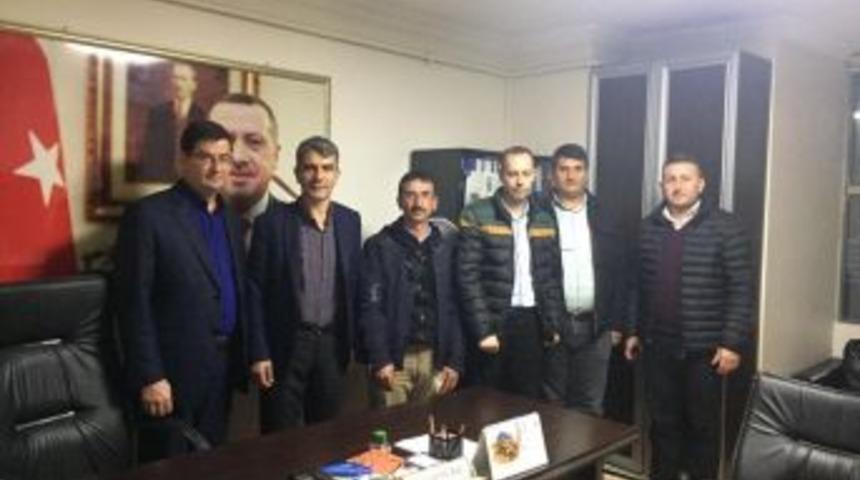 Ak Parti Merkez İlçe Başkanı Öztürk’e Yol- İş Sendikasından Ziyaret