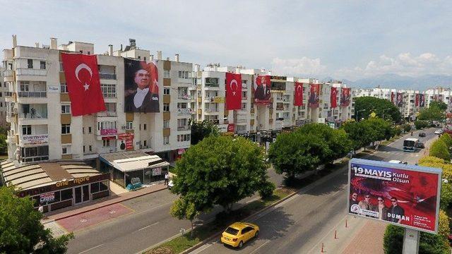 Antalya’da 19 Mayıs Hazırlıkları