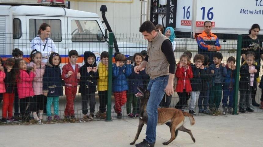 Minikler Afad&rsquo;ı Tanıdı