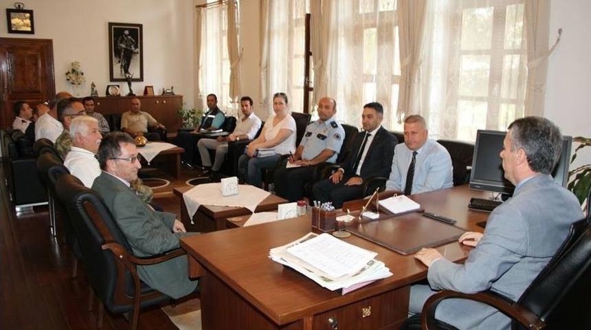 Orman Yangınları İle Mücadele Komisyonu Toplandı