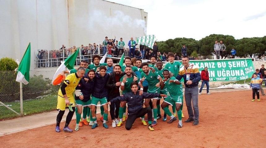 Salihli Belediyespor, 3 Puanı 3 Golle Aldı