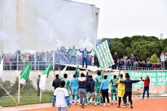 Salihli Belediyespor, 3 Puanı 3 Golle Aldı