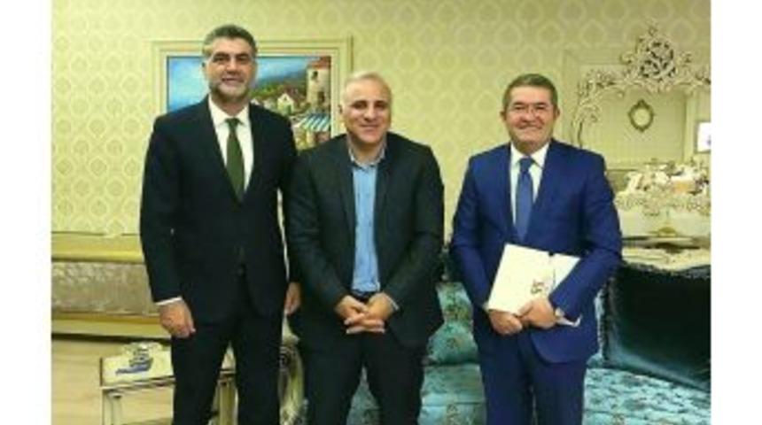 Başkan Takva&rsquo;dan Vali Zorluoğlu&rsquo;na Ziyaret