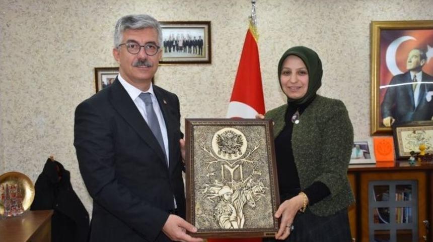 Bebka Genel Sekreteri Gerim&rsquo;den İl Milli Eğitim M&uuml;d&uuml;r&uuml; Durmuş&rsquo;a Ziyaret