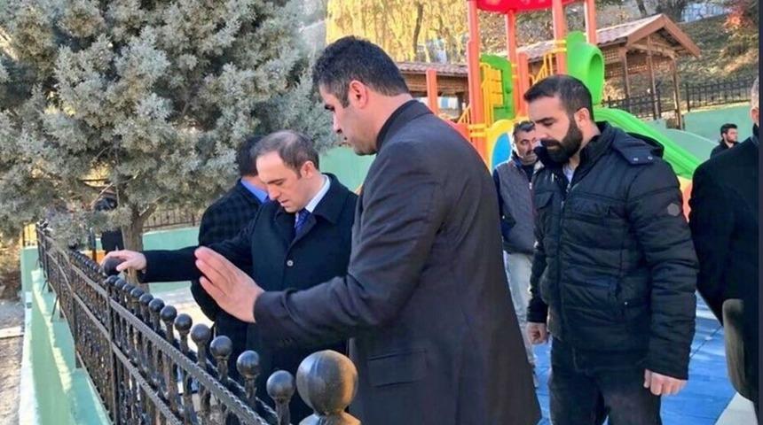 Hakkari&rsquo;de Park Yenileme &Ccedil;alışması