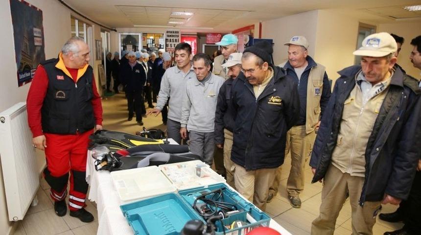 K&uuml;&ccedil;&uuml;k&ccedil;ekmece Belediyesi&rsquo;nden Uygulamalı Afet Eğitimi