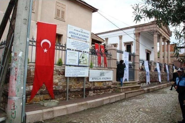 Ayvalık’ta Panagıa Phaneromeni Ayazması Yeniden Turizmin Hizmetinde