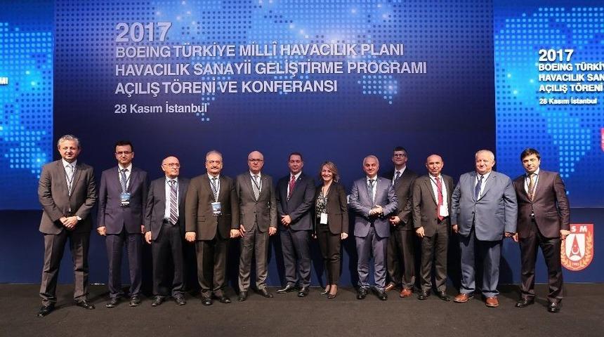 &rsquo;boeing T&uuml;rkiye Havacılık Sanayii Geliştirme Programı&rsquo; D&uuml;zenlenen T&ouml;ren İle Başlatıldı