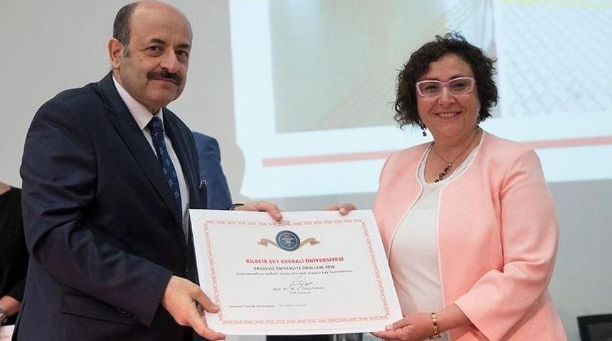 Y&ouml;k&rsquo;ten Şeyh Edebali &Uuml;niversitesi&rsquo;ne &ldquo;engelsiz &Uuml;niversite&rdquo; &Ouml;d&uuml;l&uuml;