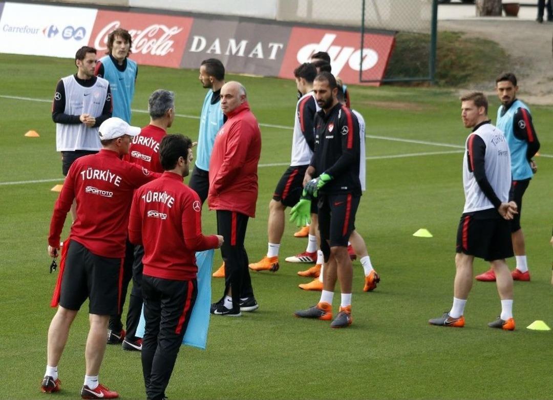 Milli Takım Antalya&rsquo;daki Son &Ccedil;alışmasını Yaptı