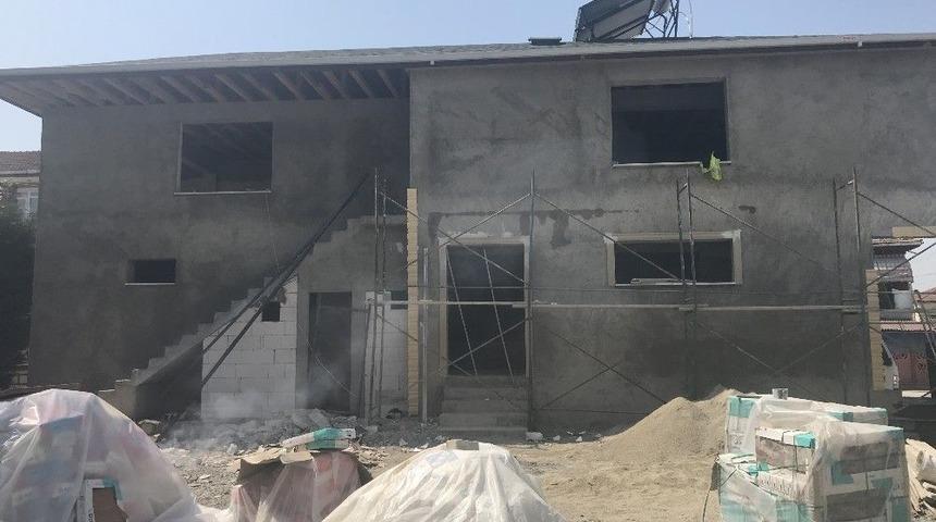 K&ouml;sek&ouml;y&rsquo;de Camii Şadırvanı Tamamlanıyor