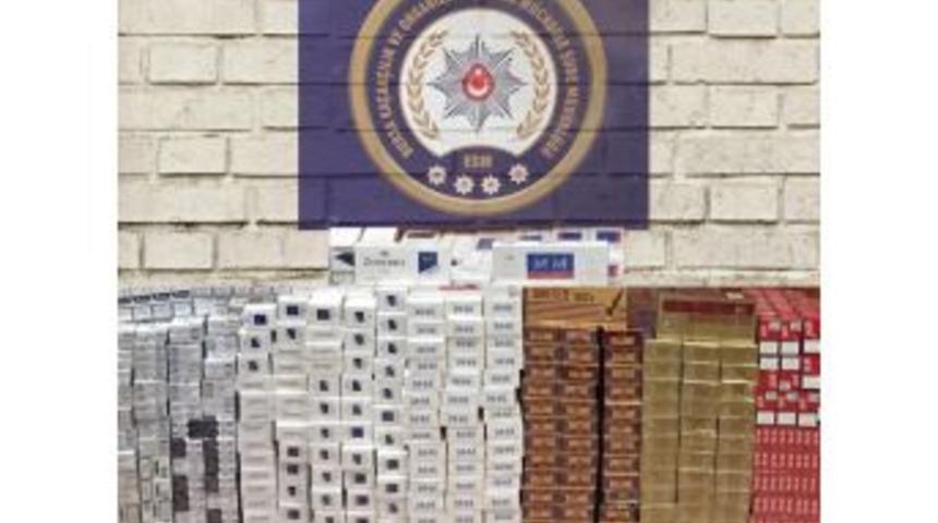 Bursa&rsquo;da Ka&ccedil;ak Sigara Operasyonu
