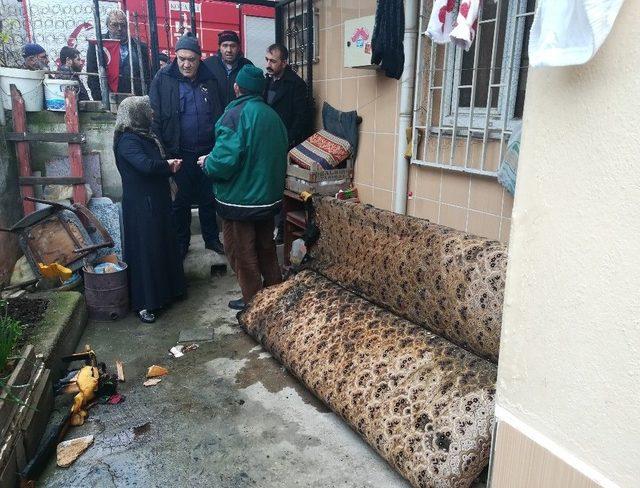 Kocaeli’de Kömür Sobasından Çıkan Yangın Paniğe Neden Oldu