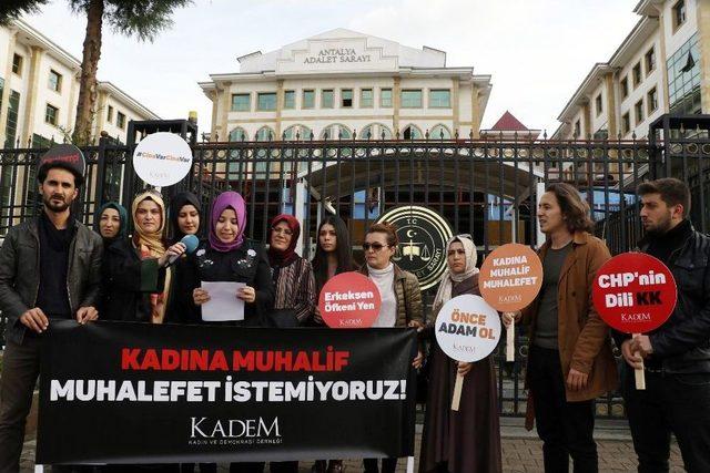 Kadem Antalya&rsquo;dan Kılı&ccedil;daroğlu&rsquo;na Su&ccedil; Duyurusu 1