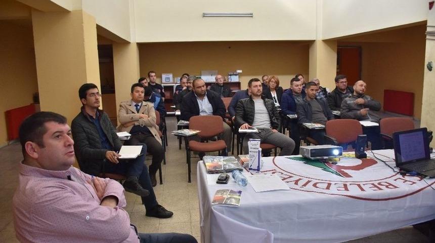 Yangın G&uuml;venliği Eğitimi Veriliyor