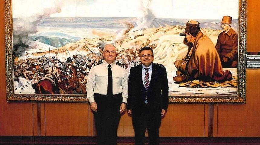 Başkan Yağcı&rsquo;dan Kara Kuvvetleri Komutanı G&uuml;ler&rsquo;e Ziyaret