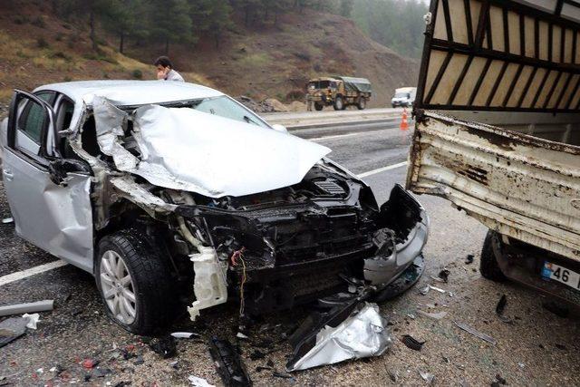 Kahramanmaraş’ta Askeri Araç Kaza Yaptı: 15 Asker Yaralı