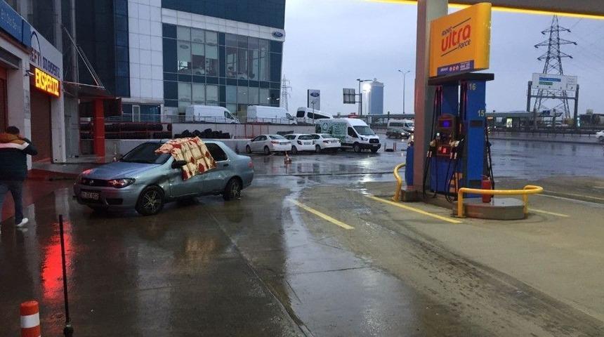 (&ouml;zel) Benzin İstasyonunda Faciadan D&ouml;n&uuml;ld&uuml;