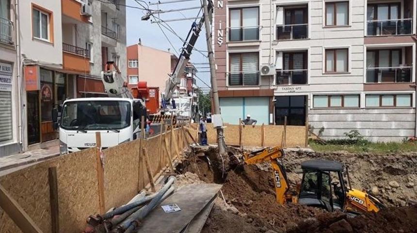 İnşaat Alanındaki Doğalgaz Parlaması Paniğe Sebep Oldu