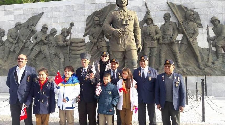 Kaymakam G&ouml;rg&uuml;l&uuml;aslan&rsquo;dan Gazilere Gezi Jesti