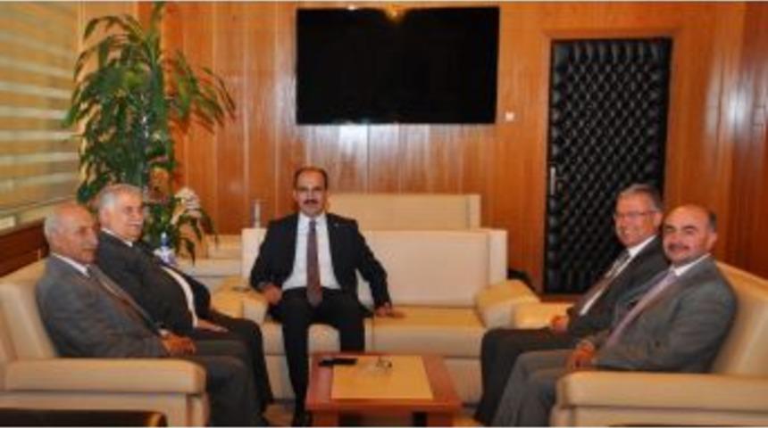 Ne&uuml;&rsquo;den Başkan Altay&rsquo;a Hayırlı Olsun Ziyareti