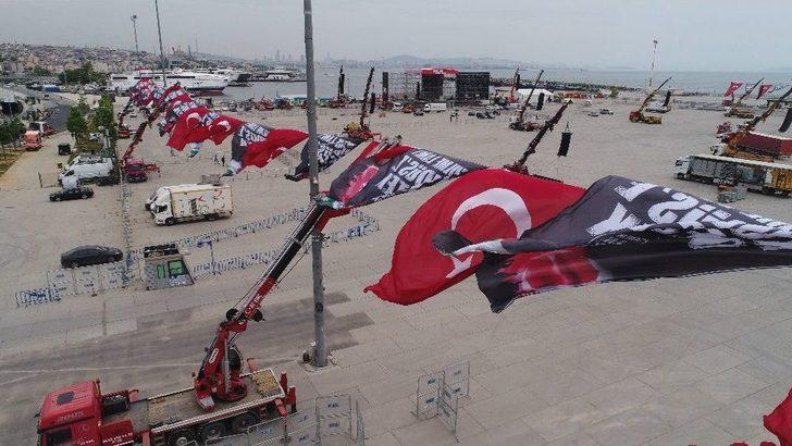 Büyük Kudüs Mitinginin Yapılacağı Alan Havadan Görüntülendi G5