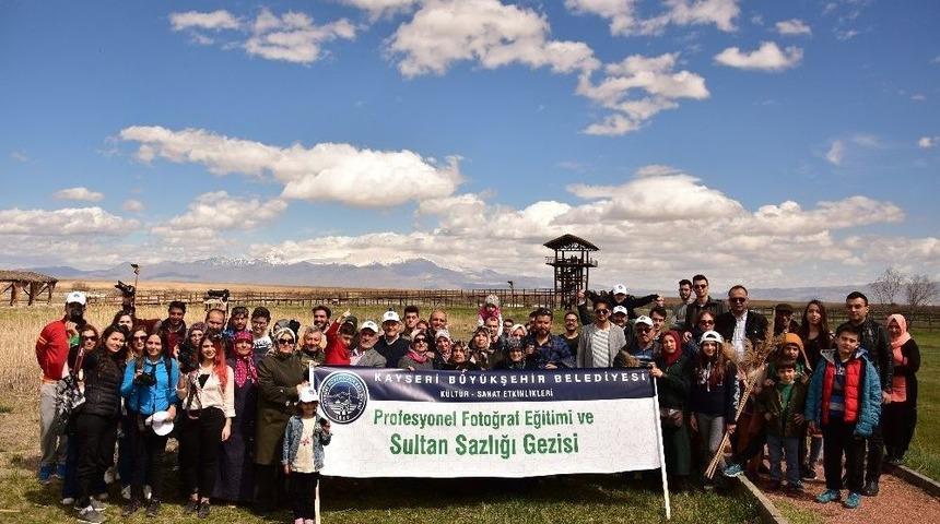 Fotoğrafçılar Sultan Sazlığı’nda Buluştu