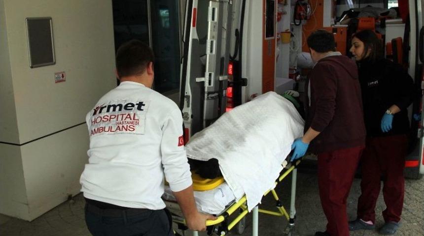 Merdivenden D&uuml;şen İş&ccedil;i Ağır Yaralandı